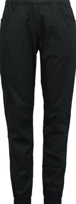 Black Diamond Vapaa-ajan Housut^Notion naisten treenihousut, musta