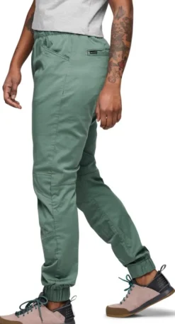 Black Diamond Vapaa-ajan Housut^Notion naisten treenihousut, musta