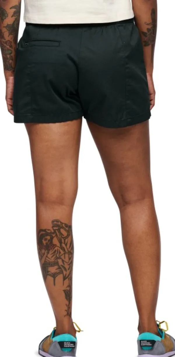 Black Diamond Shortsit^Notion naisten shortsit, musta