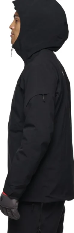 Black Diamond Kuori- Ja Sadetakit^Recon Insulated Shell hybriditakki, musta