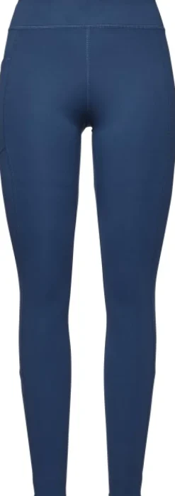 Black Diamond Retkeilyhousut^Session Tights naisten housut, sininen