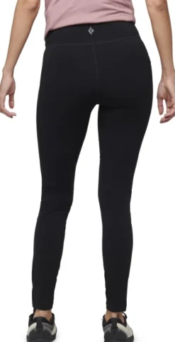 Black Diamond Retkeilyhousut^Sessions Tights naisten ulkoilutrikoot, musta