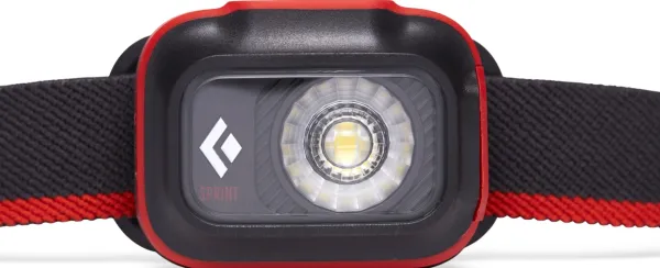 Black Diamond Otsalamput^Sprint 225 otsalamppu, musta/punainen