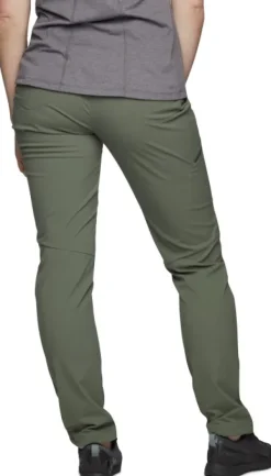 Black Diamond Retkeilyhousut^Technician Alpine Pants naisten kiipeilyhousut, harmaavaaleanpunainen