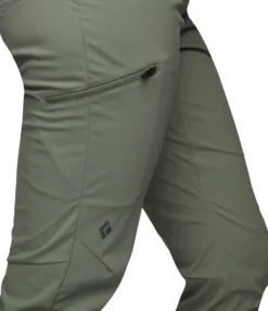 Black Diamond Retkeilyhousut^Technician Alpine Pants naisten kiipeilyhousut, harmaavaaleanpunainen