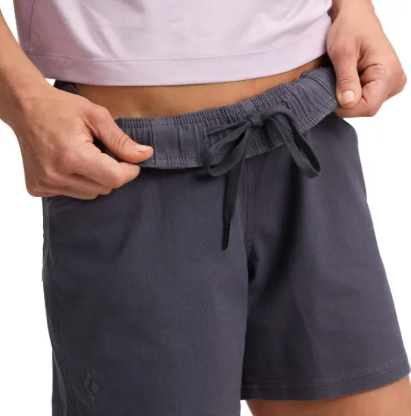 Black Diamond W Dirtbag Twill Shorts Charcoal| Shortsit