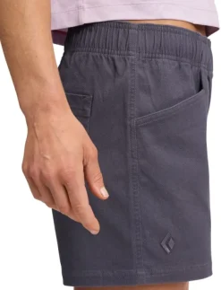 Black Diamond W Dirtbag Twill Shorts Charcoal| Shortsit