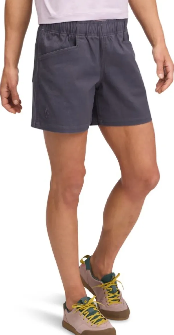 Black Diamond W Dirtbag Twill Shorts Charcoal| Shortsit