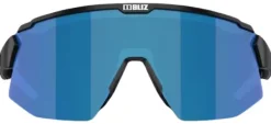 Bliz Breeze Matt Black + Brown w Blue Multi + Spare lens Orange urheilulasit| Aurinkolasit