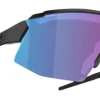 Bliz Breeze Matt Black + Violet w Blue Multi + Spare lens: Brown w Silver Mirror urheilulasit| Aurinkolasit
