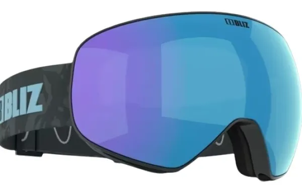 Bliz Floz laskettelulasit, Matte Grey/Smoke Ice Blue| Suojalasit Ja Laskettelukypärät