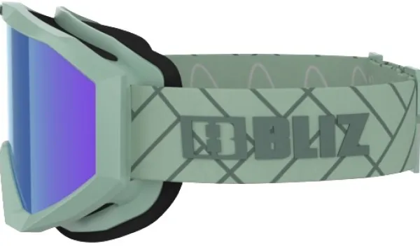 Bliz Suojalasit Ja Laskettelukypärät^Liner laskettelulasit, Matt Green/Dark Green Logo/Brown Blue