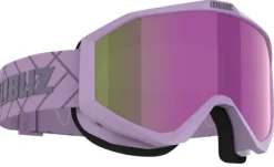 Bliz Liner laskettelulasit, Matt Purple/Dark Purple Logo/Brown Purple| Suojalasit Ja Laskettelukypärät