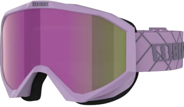 Bliz Liner laskettelulasit, Matt Purple/Dark Purple Logo/Brown Purple| Suojalasit Ja Laskettelukypärät