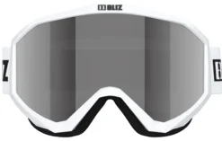 Bliz Suojalasit Ja Laskettelukypärät^Liner laskettelulasit, White/Black Logo/Pink & Silver Mirror
