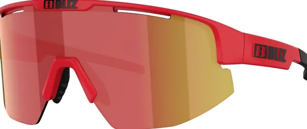 Bliz Matrix Matt Red Brown w Red Multi urheilulasit| Aurinkolasit