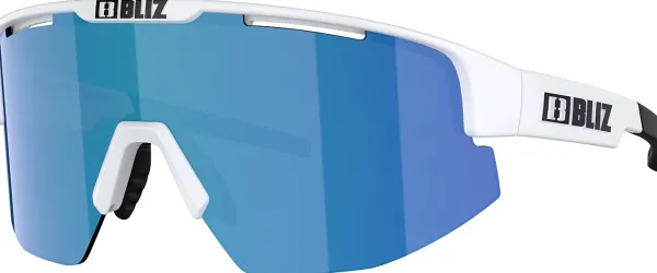 Bliz Matrix Matt White Nano Optics Photochromic Brown w Blue Multi| Aurinkolasit