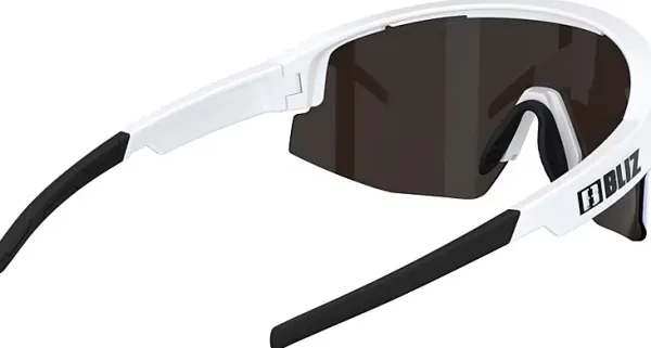 Bliz Matrix Matt White Nano Optics Photochromic Brown w Blue Multi| Aurinkolasit