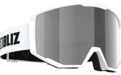 Bliz Spark laskettelulasit, White/Pink & Silver Mirror| Suojalasit Ja Laskettelukypärät