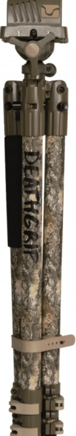 Bog Ampumatuet^-Pod Death Grip Clamping Tripod Realtree Camo ammuntatuki