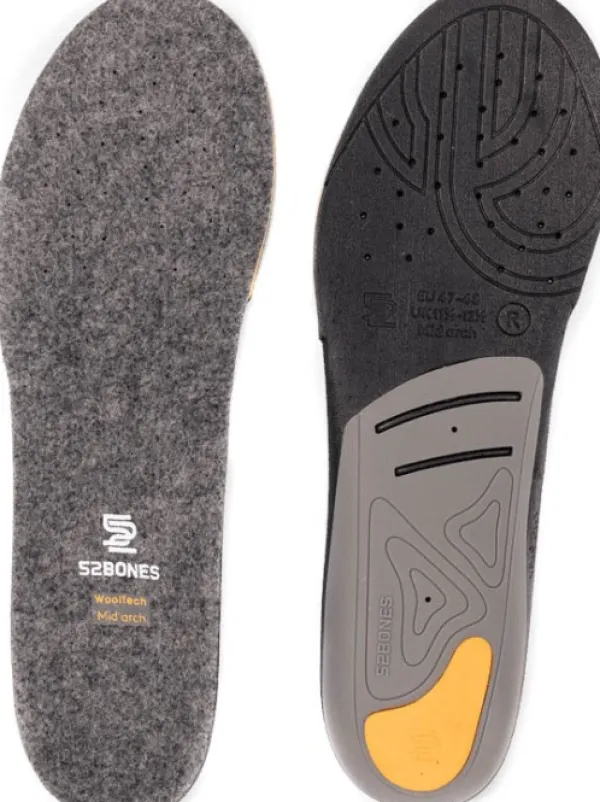 52Bones Pohjalliset^WoolTech Mid pohjallinen