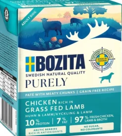 Bozita Koiran Märkäruoka^Dog Purely Pate Lamb 370 g
