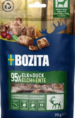 Bozita Snacks Meaty Bites Elk & Duck 70 g| Makupalat