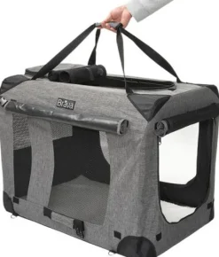 Brava Kevythäkit^Highway Dog Crate kevythäkki, XL, vaaleanharmaa