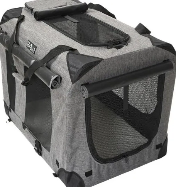 Brava Highway Dog Crate kevythäkki, XXL, vaaleanharmaa| Kevythäkit