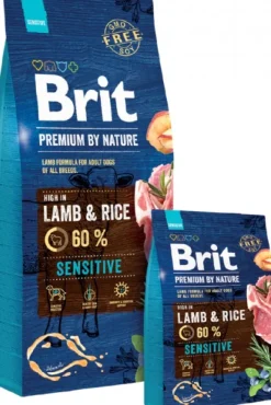 Brit Premium by Nature Sensitive Lamb täysravinto, 15 kg| Koiran Kuivaruoka