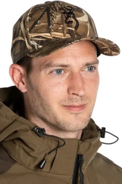 Browning Camovaatteet^Duck Fever Cap lippalakki, Realtree MAX 4