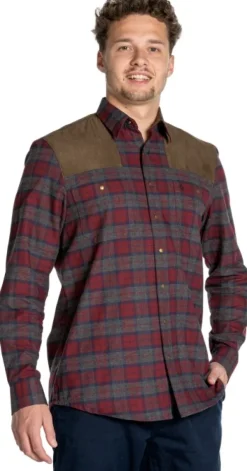 Browning Frederick Shirt flanellipaita, punainen| Metsästyspaidat