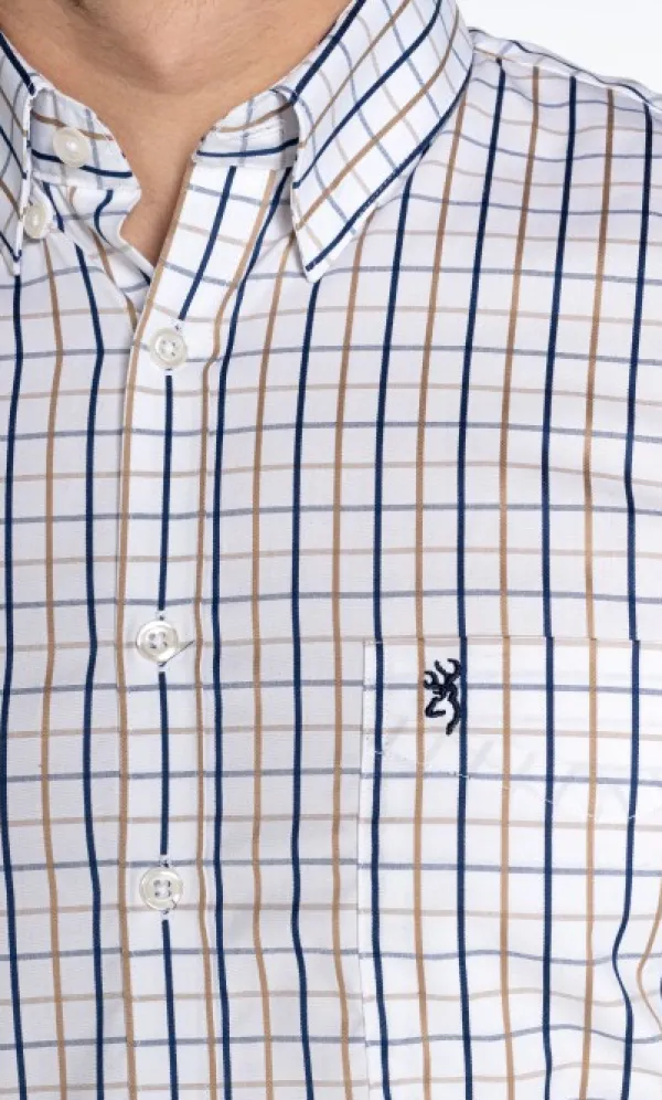 Browning Metsästyspaidat^James Shirt kauluspaita, vaaleanruskea