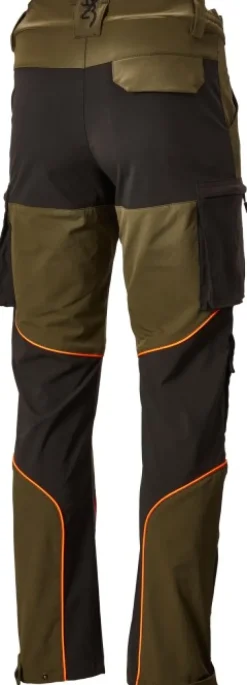 Browning Retkeilyhousut^Javelin Pant reisitaskuhousut, vihreä/oranssi