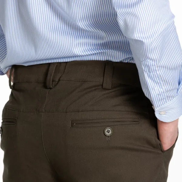 Browning Norfolk Pant housut, tummanvihreä| Retkeilyhousut