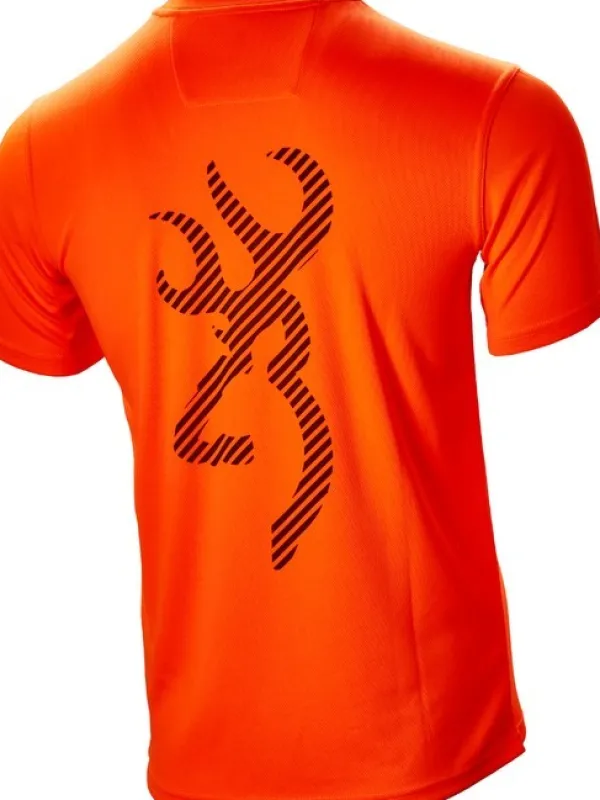 Browning Koiranohjaajan Vaatteet^Teamspirit t-paita, huomio-oranssi