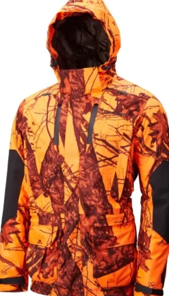 Browning XPO PRO Parka RF metsästystakki, oranssi camo| Koiranohjaajan Vaatteet
