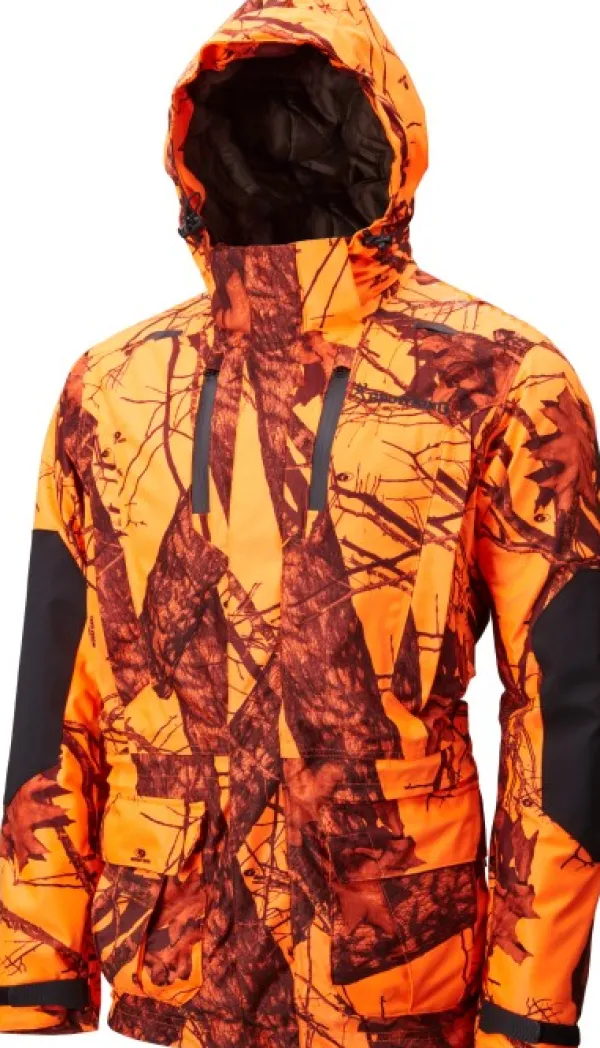 Browning XPO PRO Parka RF metsästystakki, oranssi camo| Koiranohjaajan Vaatteet