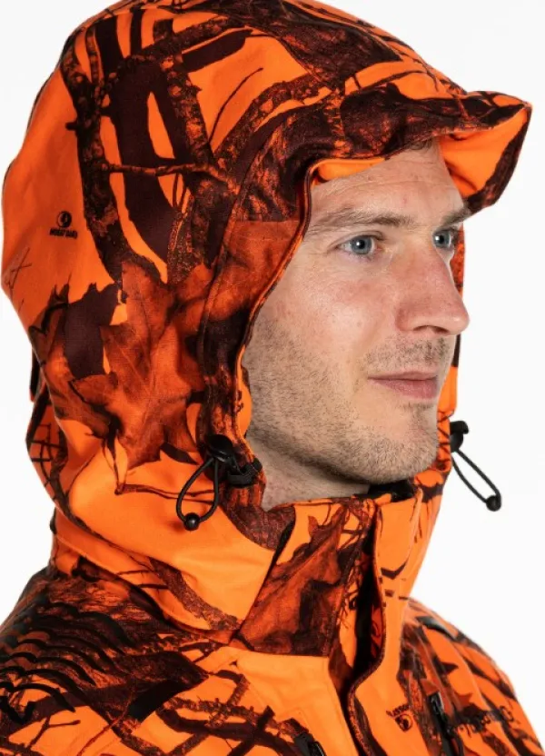 Browning XPO PRO Parka RF metsästystakki, oranssi camo| Koiranohjaajan Vaatteet