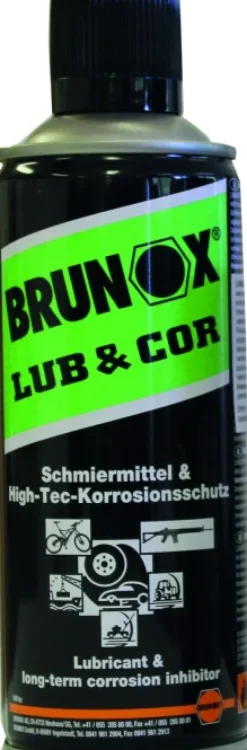 Brunox Siirry Asehuolto^Lub & Cor Aseöljy Spray 400 ml