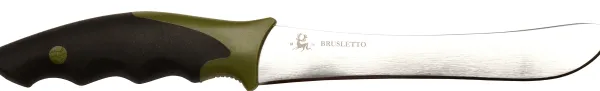 Brusletto Butcher -metsästyspuukko, musta/vihreä| Keittiöveitset
