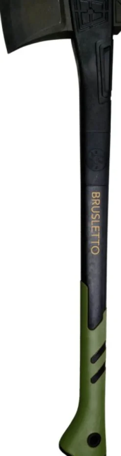 Brusletto Kirveet^Kikut Splitting Axe 71 cm halkaisukirves, musta/vihreä