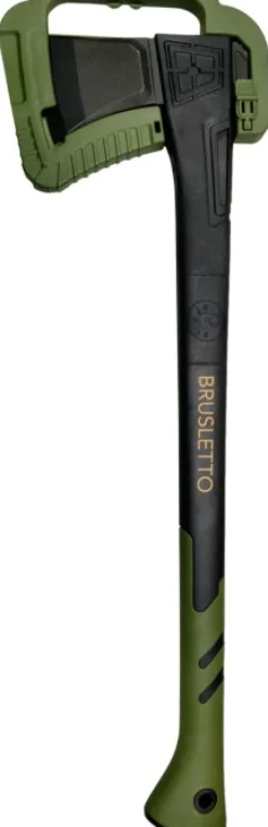 Brusletto Kirveet^Kikut Splitting Axe 71 cm halkaisukirves, musta/vihreä