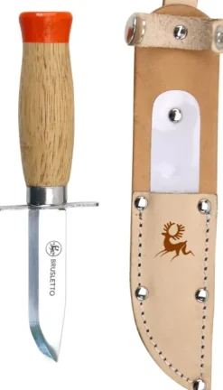 Brusletto Puukot^Speider Rounded Tip Small