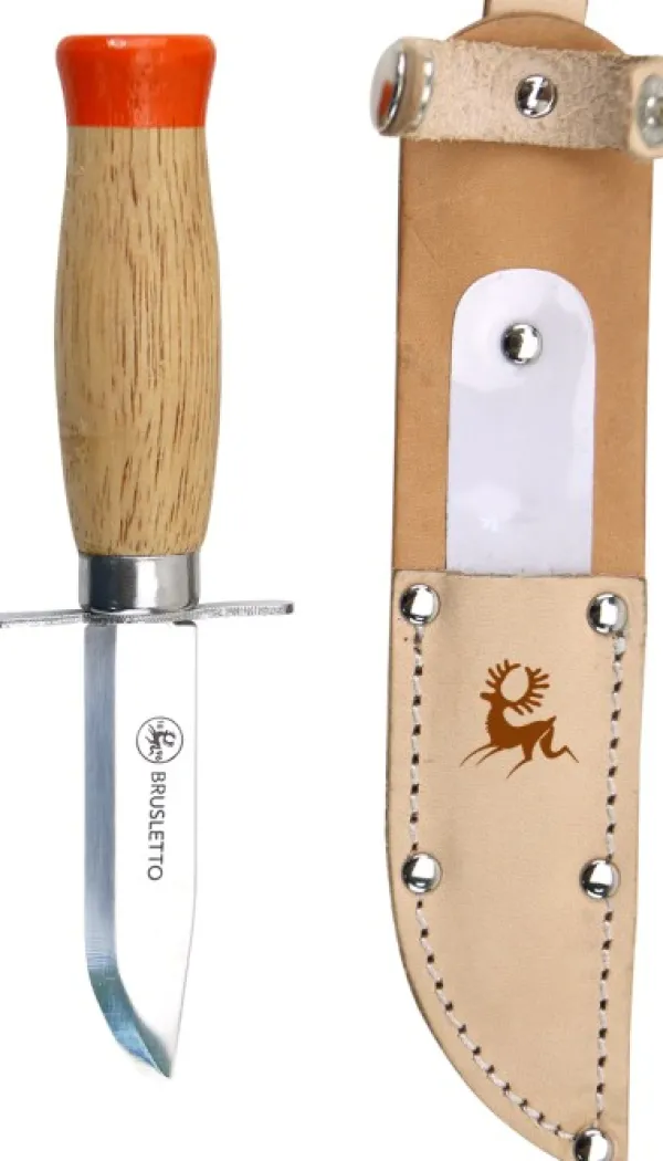 Brusletto Puukot^Speider Rounded Tip Small