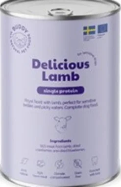 Buddy Koiran Märkäruoka^Delicious Lamb 400 g