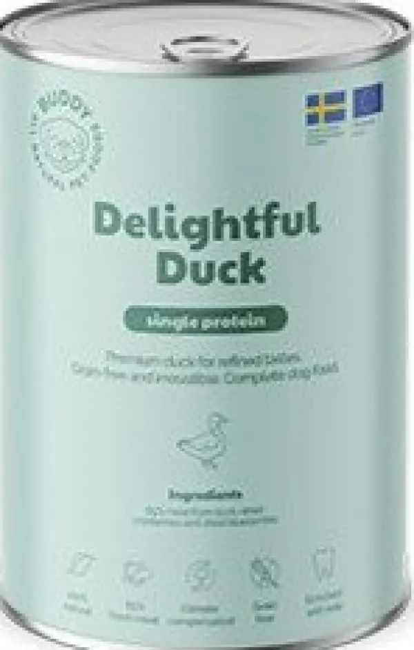 Buddy Koiran Märkäruoka^Delightful Duck 400 g