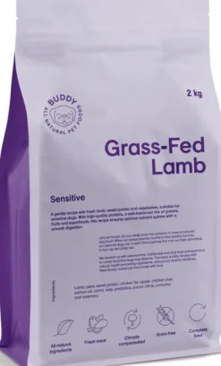 Buddy Koiran Kuivaruoka^ Grass-Fed Lamb kuivaruoka, 2 kg
