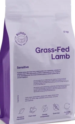 Buddy Koiran Kuivaruoka^ Grass-Fed Lamb kuivaruoka, 5 kg