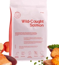 Buddy Koiran Kuivaruoka^ Wild Caught Salmon kuivaruoka, 12 kg